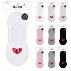 parkgoon 女性愛心眼隱形襪10雙