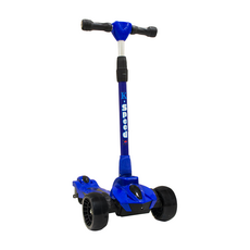 K-SPEED K-1 可折疊安全避震寬輪兒童滑板車, 藍色, 1個