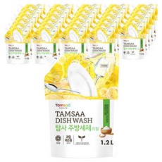 탐사 주방세제 리필, 1.2L, 30개