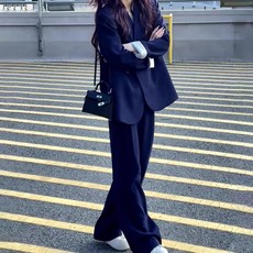 Paperments 條紋點綴寬版上下套裝 08798