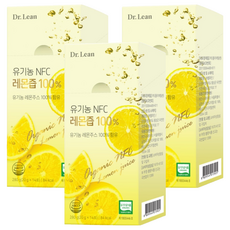 닥터린 유기농 NFC 레몬즙, 280g, 3개
