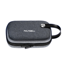 POLYWELL 寶利威爾 3C硬殼配件包 大, PW15-T65-0754, 黑色, 1個