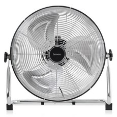 제크롤 대형 업소용 플로어팬 메탈선풍기, JK-M12, 실버