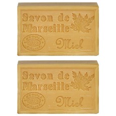 法國DAMPA1975 普羅旺斯馬賽皂 花蜜 125g 溫和潔淨 花蜜香氛 肌膚適用, 2個