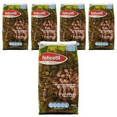 펠리체티 유기농 통밀 푸질리, 500g, 5개
