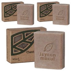 자연마을 율피비누, 80g, 3개