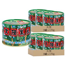 大茂 黑瓜 170g - 清脆爽口 佐餐良伴, 6罐