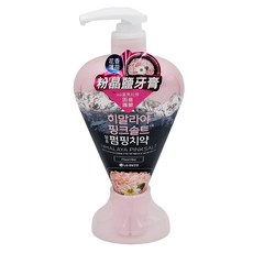 BAMBOO SALT 竹鹽 喜馬拉雅粉晶鹽牙膏, 清新花香薄荷, 口氣清新, 去除牙菌斑 預防蛀牙, 285g, 1瓶