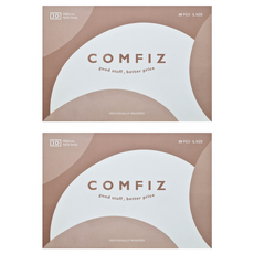 COMFIZ 康菲 立體醫療口罩 L, 黛妃紫, 20片, 2盒