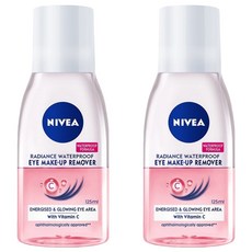 NIVEA 妮維雅 極淨透亮眼部卸妝液, 125ml, 2件