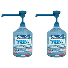 브리오신 식품용 기구 용기용 주방세제, 500ml, 2개