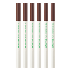 이니스프리 납작 아이브로우 펜슬 0.3g, 1 로즈 브라운, 6개