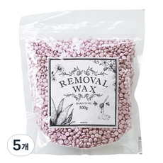 모엔드 대용량 프리모 제모하드왁스 자스민, 500g, 5개