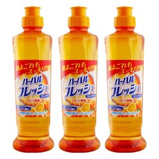 Mitsuei 精油食器洗劑 橘子, 溫和洗淨, 植物精華, 去油汙, 好沖好洗, 250ml, 3瓶