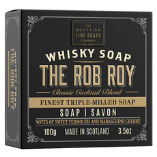 SCOTTISH FINE SOAPS 威士忌調酒 沐浴皂 Rob Roy 紙盒包裝, 100g, 1顆