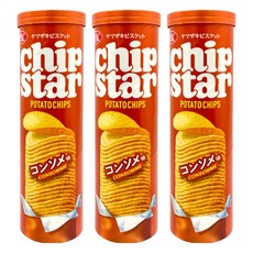 YBC Chip Star 雞汁洋芋片大包裝, 105g, 3罐