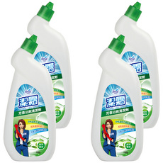 farcent 花仙子 潔霜芳香浴廁清潔劑 綠茶馨香, 750g, 4瓶