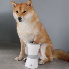 Block Mart充電式自動寵物洗腳器 白色, 1個