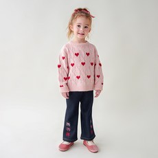 MARI N MORI 兒童愛心針織衫