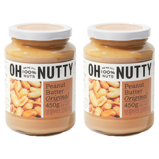오넛티 땅콩버터 오리지널 100%, 450g, 2개