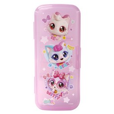 LE BARN Wish Cat靜音餐具盒, 1個, 混色