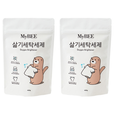 MyBEE 活氧亮白洗衣粉, 400g, 2個