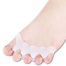 Skawiz 簡約腳趾保護器 雙腳用套組 白色, 1套