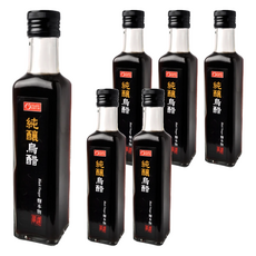 康健生機 純釀烏醋, 天然蔬果釀造米醋，台式拌麵羹湯風味, 250ml, 6瓶