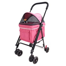 ibiyaya 依比呀呀 心機寵物小車 機車適用, 莓果粉, 1個