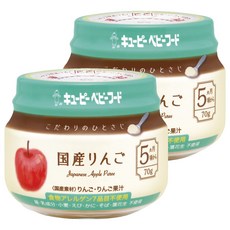 Kewpie 極上嚴選日本蘋果泥 5M 70g 日本產蘋果 無添加, 蘋果, 2罐