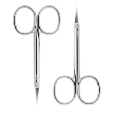 THREE SEVEN 高級眉剪, 銀, 2個