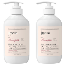jmella 法式漫舞香水身體乳液 No.02 Femme Fatale, 萃取成分滋潤肌膚，經典香氣，頂級香料清爽調香, 500ml, 2件