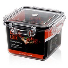 고트만 트라이탄 밀폐용기 정사각 4호 2600ml, 1개, 단품