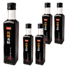 康健生機 純釀烏醋, 天然蔬果釀造米醋，台式拌麵羹湯風味, 250ml, 5瓶
