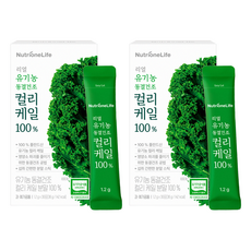 뉴트리원 리얼 유기농 동결건조 컬리케일 가루 30회분, 36g, 2개