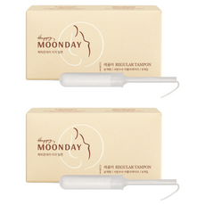해피문데이 이지 탐폰, 레귤러, 8개입, 2개
