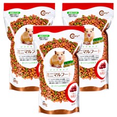 Canary 哈姆的燒肉食堂-牛+蔬菜 倉鼠飼料 天然食材, 300g, 3包