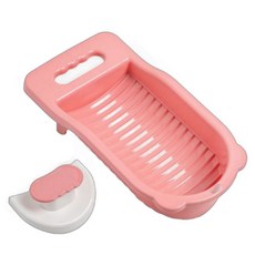 Okoro 洗臉盆 洗衣板 盆, 粉紅色, 1個