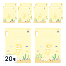 PENPIA 1000 國小裝訂筆記本 3-6 閱讀記錄本 A, A黃色(浮潛), 20個