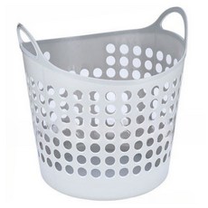 오코로 透氣性佳洗衣籃 50L, 灰色