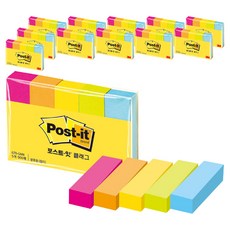3M Post-it 利貼 頁面標籤 670-5AN 100張, 12個, 500入