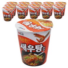 농심 새우탕컵 67g, 12개