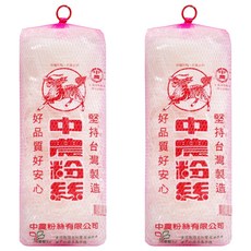 中農粉絲 網裝粉絲 無化學添加物 健康安心, 380g, 2袋