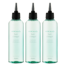 A'pieu 頭皮營養調理護髮醋 薄荷, 200ml, 3瓶