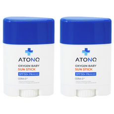 ATONO2 氧氣孩童防曬棒 SPF50+ PA++++, 20g, 2條