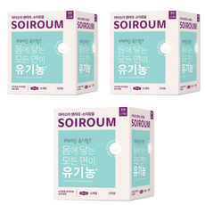 soiroum 優質棉質衛生棉, 12片, 中型(24cm), 3包
