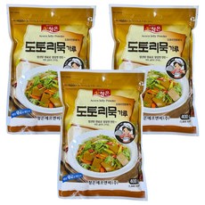 청은에프엔비 도토리묵 가루, 400g, 3개