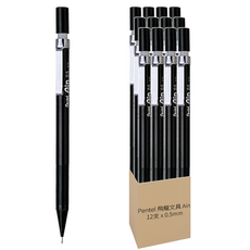 Pentel 飛龍文具 Ain 自動鉛筆 A125A-A, 0.5mm, 1盒
