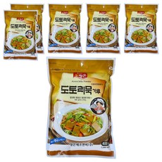 청은 도토리묵 가루, 400g, 6개