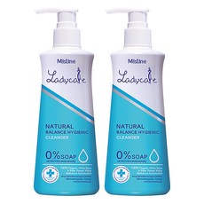 MISTINE Ladycare 私密處保養清潔乳 200ml, 無皂成份, 敏感肌膚適用, 2瓶